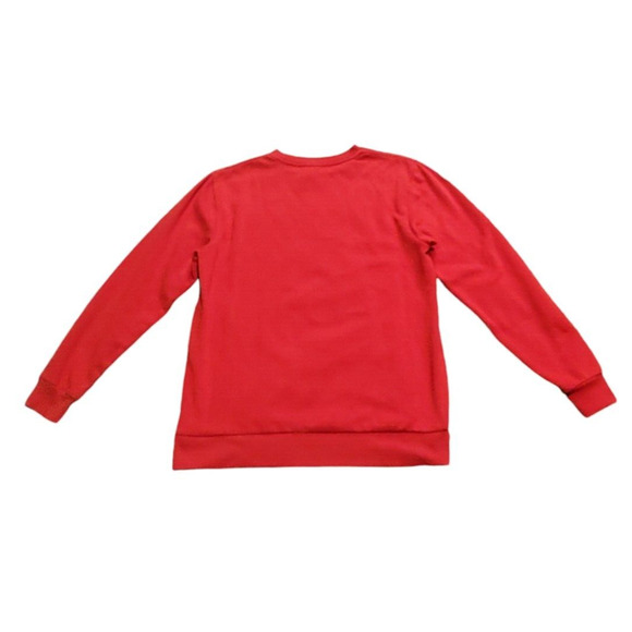 Disney Mickey Mouse Most Merry Sweatshirt Christmas Holiday Graphic Women Medium - Picture 2 of 4